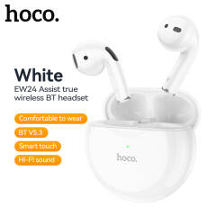 HOCO EW24 Wireless Bluetooth Earbuds IOS/Andriod/Windows - White