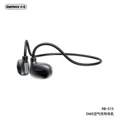 REMAX OWS Open-Ear Air Conduction Earbuds - Black