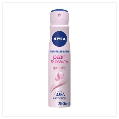 NIVEA Pearl & Beauty Anti-Perspirant Deodorant Spray 250ML