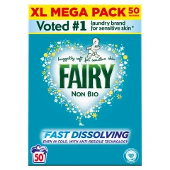 Fairy Non Bio Washing Powder 50w