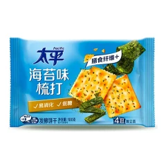 Pacific Soda cracker (Seaweed flavour) 100g