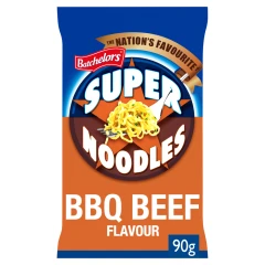 Batchelors Super Noodles BBQ Beef Flavour Instant Noodle Block 90g