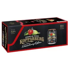 Kopparberg Strawberry & Lime 8 x 330ml