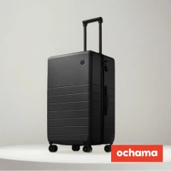 ochama boundless suitcase 20 inches German Covestro PC men and women trolley case
boarding suitcase twilight black