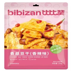 BIBIZAN Dried Mushroom Bean Curd [Spicy Flavour] 250g