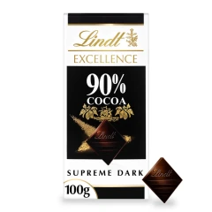 Lindt Excellence 90% Cocoa Supreme Dark 100g