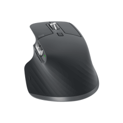 Logitech MX Master 3S Wireless Mouse with Ultra-Fast Scrolling, Ergonomic, 8K DPI, Silent Clicks - Black