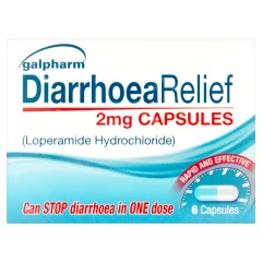 Galpharm Diarrhoea Reflief 2mg Capsules 6pk