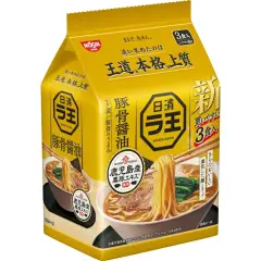 Nissin Raoh Ramen Tonkotsu Soy Sauce Flavour 100g*3p/pack