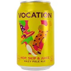 Vocation Brewery Hop, Skip & Juice Hazy Pale Ale 4 x 330ml