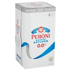 Peroni Nastro Azzurro Alcohol Free 4 x 330ml