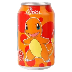 QDOL LYCHEE FLAVOUR SODA - CHARMANDER 330ml