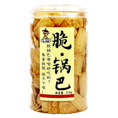 Wumingxiaozu Millet Crisp Crust Original Flavour 210g