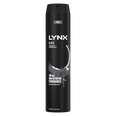 Lynx  Aerosol Bodyspray XXL Black 250 ml