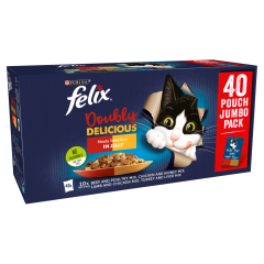 Felix As Good As It Looks Adult Cat Food Ocean Feasts in Jelly 40 x 100g