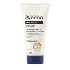 AVEENO Skin Relief Hand Cream Moisturiser for Very Dry Skin 75ml