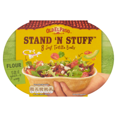 Old El Paso Stand N Stuff Soft Tortillas 193g