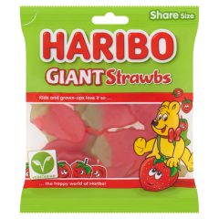 Haribo Giant Strawberries 175g