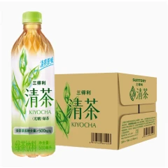 Suntory Qingcha Sugar-free Green Tea drink 500ml