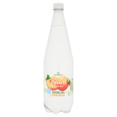 Morrisons Sparkling Peach Water 1 litre