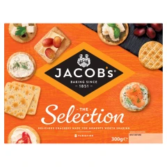 Jacob's Biscuits for Cheese 8 Variety Assortment 300g