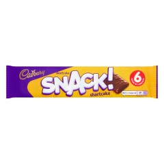 Cadbury Snack Shortcake 6 Pack 120g