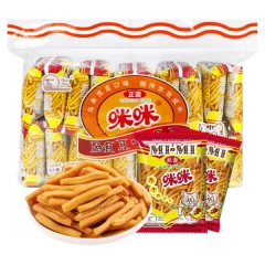 Mi-Mi Prawn Flavoured Snacks 20g (Pack of 10)