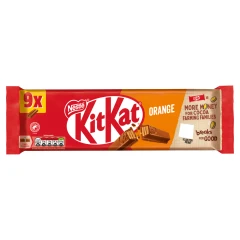 KitKat 2 Finger Orange Bar 9 Pack 186.3g