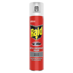 Raid Ant  Cockroach Insect Killer Aerosol Spray 300ml