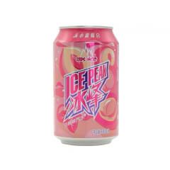 ICEPEAK soda water white peach flavour 330ml