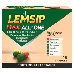 Lemsip Max All in One Capsules 16 pack