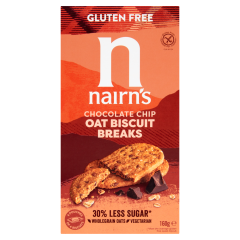 Nairn's Gluten Free Chocolate Chip Biscuit Breaks 160g