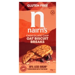 Nairn's Gluten Free Chocolate Chip Biscuit Breaks 160g