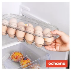 ochama 16-Grid Egg Storage Box