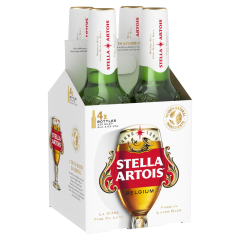 Stella Artois Lager Beer 4 X 330ml