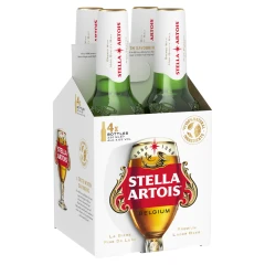 Stella Artois Lager Beer 4 X 330ml