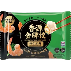 FRESHASIA Pork, Prawn, Chive & Egg Dumplings 400g/pack