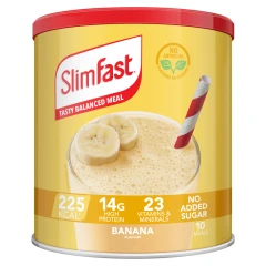 SlimFast Banana Flavour Shake 365g