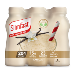 SlimFast Vanilla Flavour Shake 6 x 325ml (1.95L)