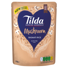 Tilda Microwave Mushroom Basmati Rice 250g