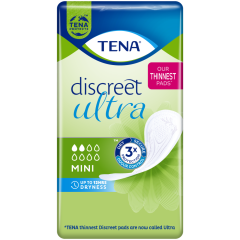 TENA Discreet Ultra Mini Pads 20 pack