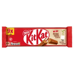 KitKat 2 Finger Milk Chocolate Bar 9 Pack 186.3g