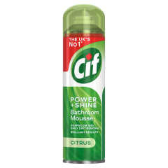 Cif Power & Shine Mousse Bathroom Cleaner Citrus 500 ml