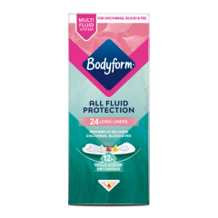 Bodyform Dailies All Fluid Long Panty Liners 24 pack