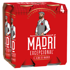 Madri Excepcional Lager 4 x 440ml