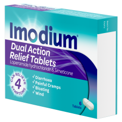 IMODIUM DUAL ACTION 6PK