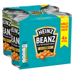 Heinz Baked Beans 4 x 415g