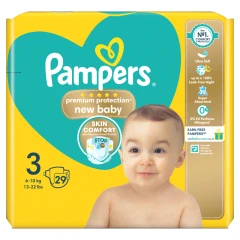 Pampers New Baby Size 3 29 Nappies