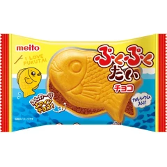 Meito Pukupukutai Chocolate Wafer 16.5g/pack