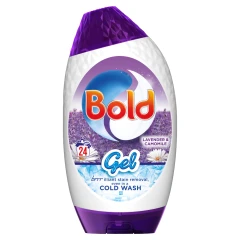 Bold Washing Liquid Gel 24 Washes, 840g, Lavander and Camomile